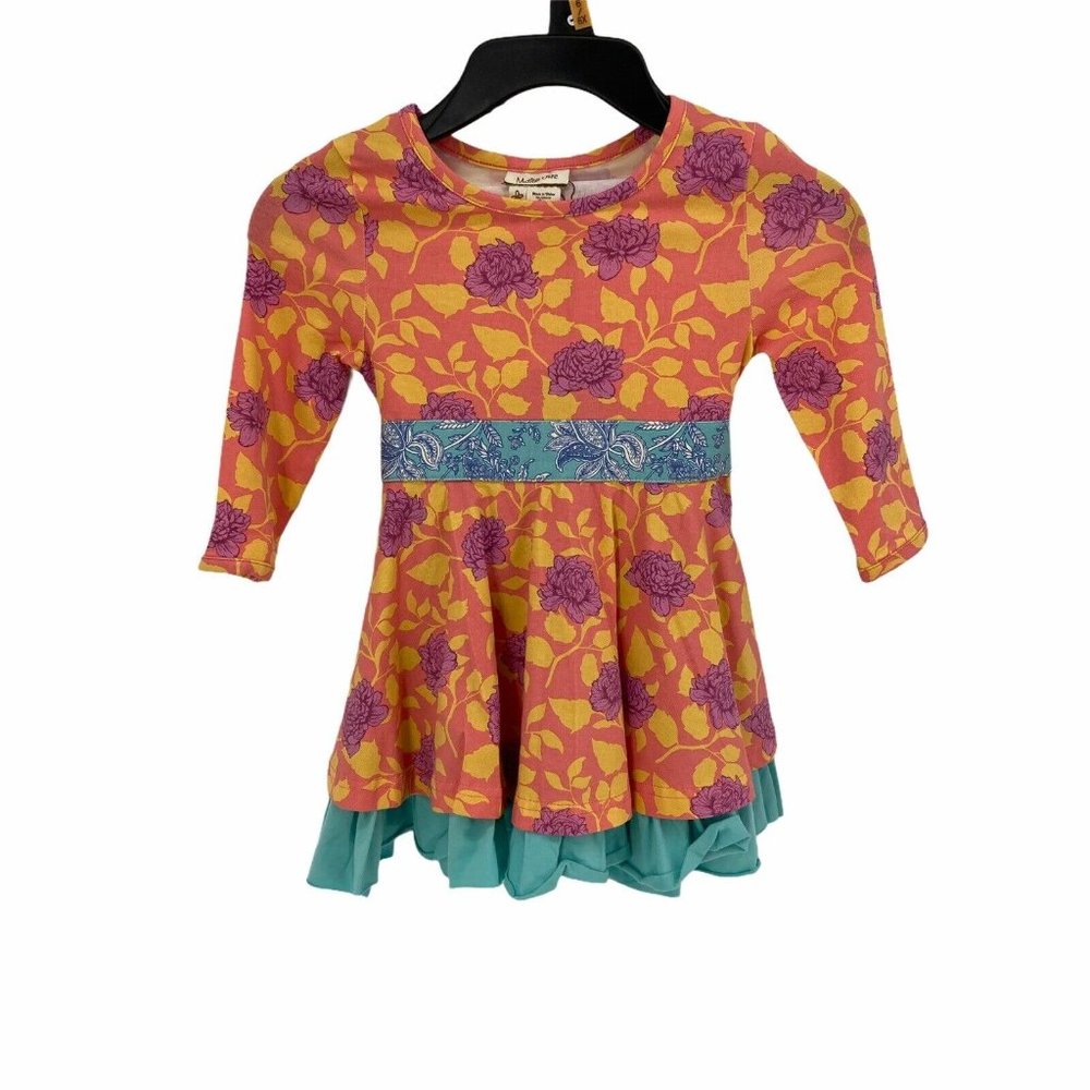 Matilda Jane Girls Sz 2 Citronella Knit Dress NEW